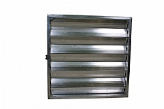 prizmatik hava ayar damperi (prismatical air regulation damper)